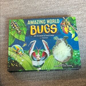 Amazing World Bugs Toy Set with Glow-in-the-Dark Stickers